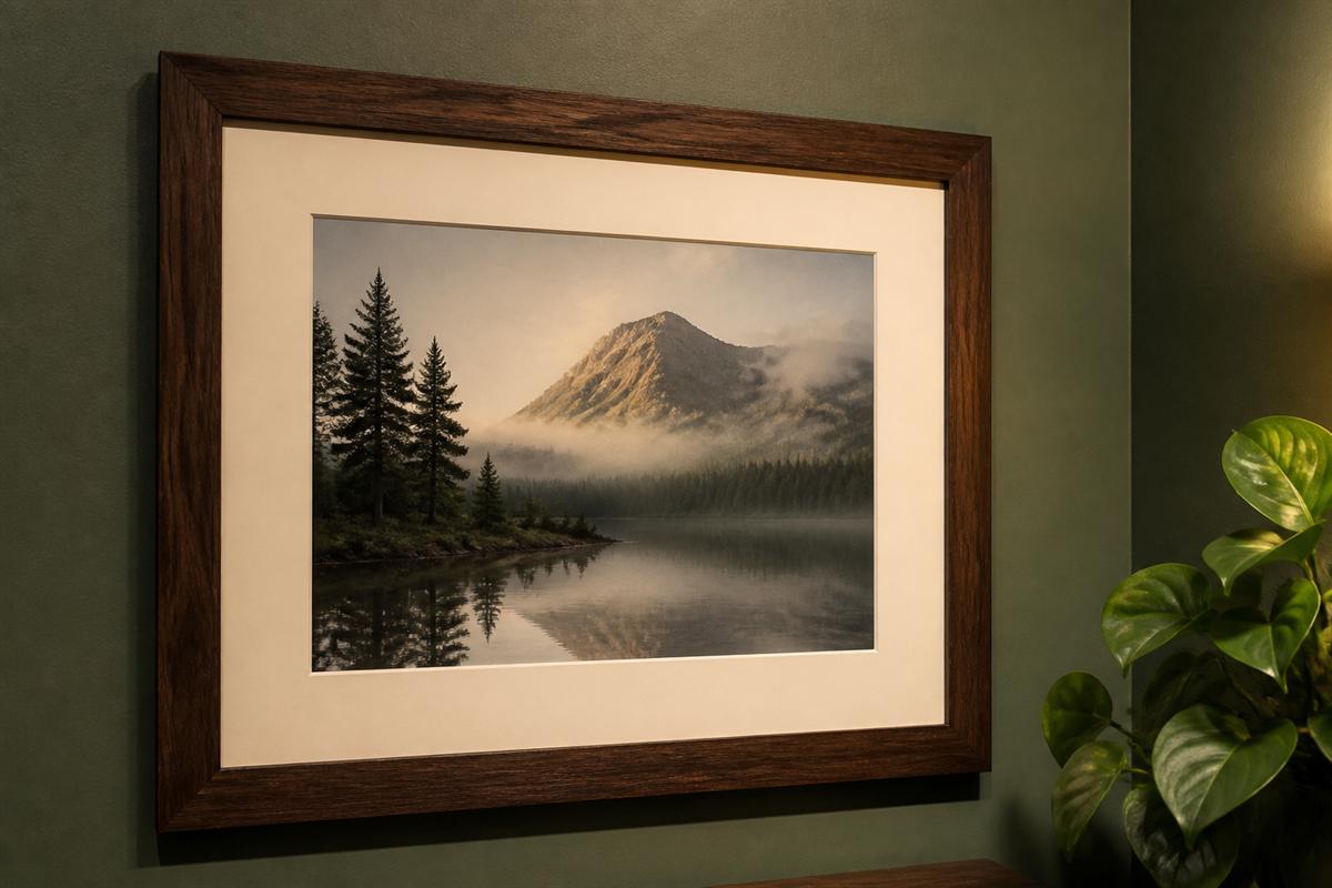 Alternate warm wood finish on a similar piece